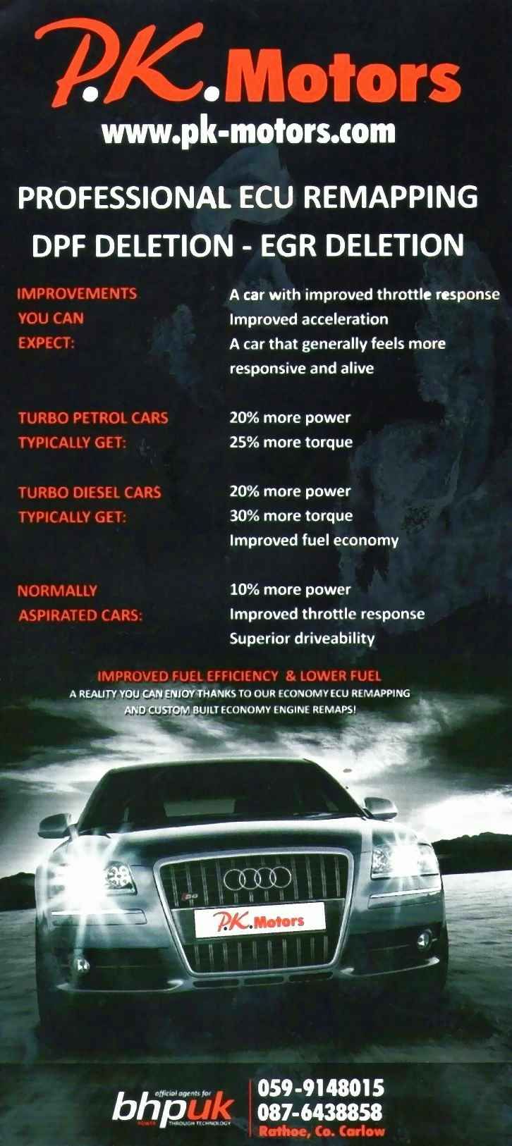 PK Motors - ECU Remapping